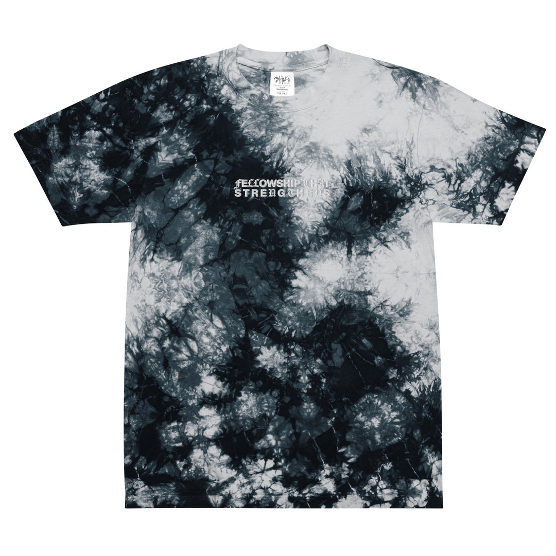 Fellowship That Strengthens Oversized tie-dye t-shirt – Koinonia